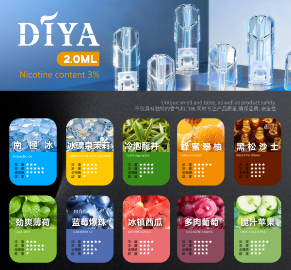 DIYA叮啞煙彈一代通用 / 3顆入 / 巨便宜又濃醇香【滿10送1】